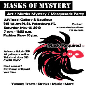 Masks of Mystery Poster Design